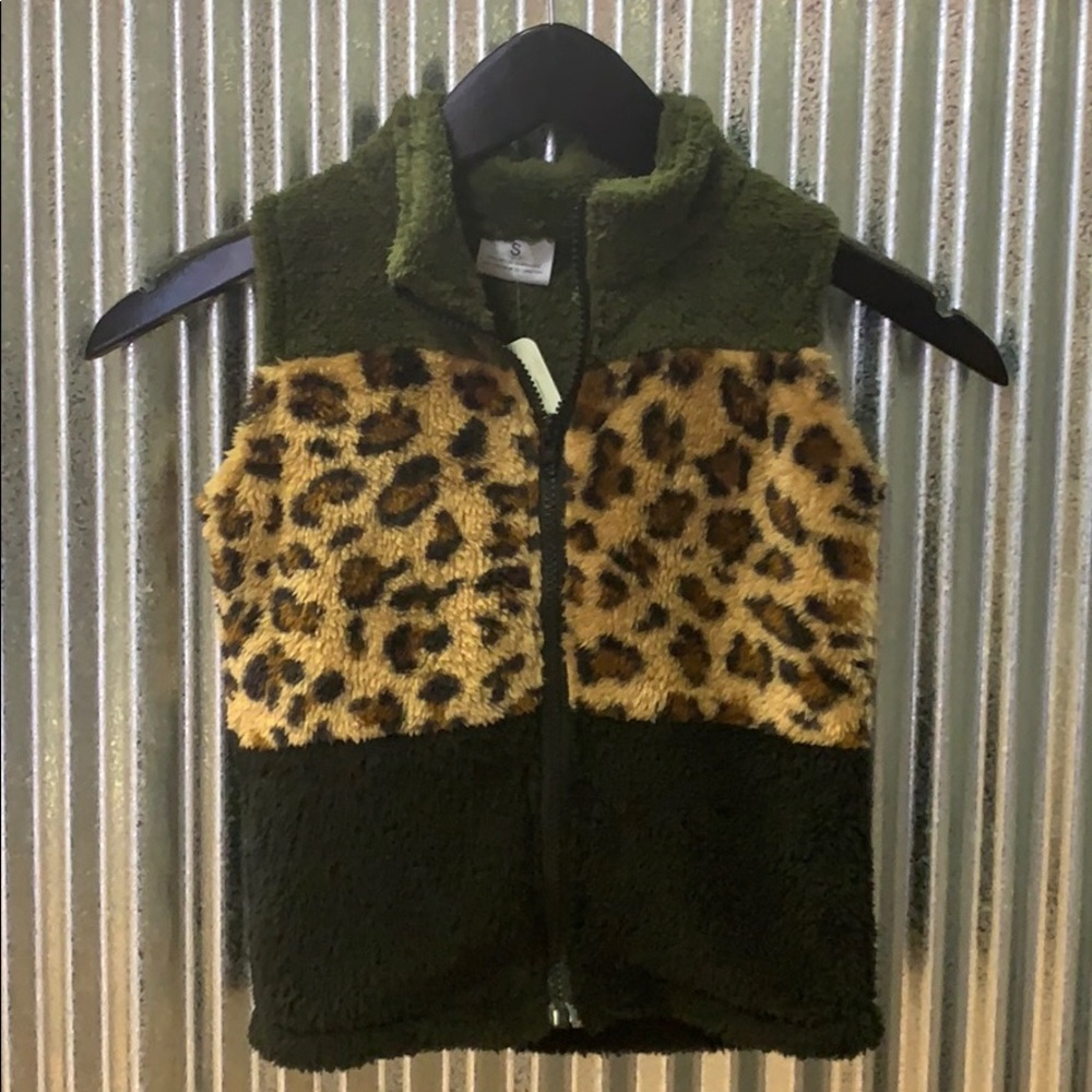 Leopard Vest